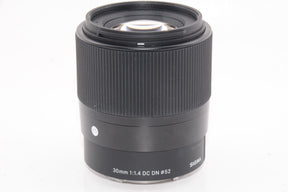 【外観特上級】SIGMA 30mm F1.4 DC DN | Contemporary C016 | Sony Eマウント | APS-C/Super35 ミラーレス専用