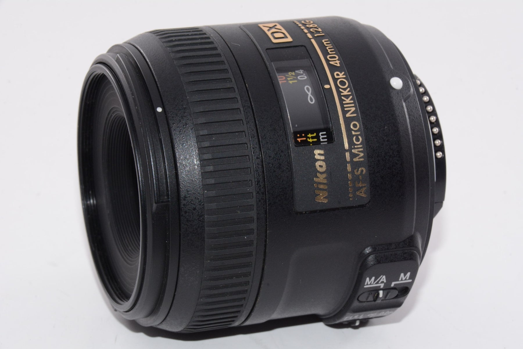 【外観特上級】Nikon 単焦点マイクロレンズ AF-S DX Micro NIKKOR 40mm f/2.8G ニコンDX