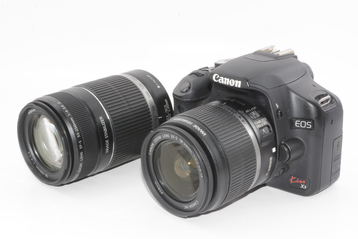 【外観並級】Canon Kiss X3 ダブルズームキット