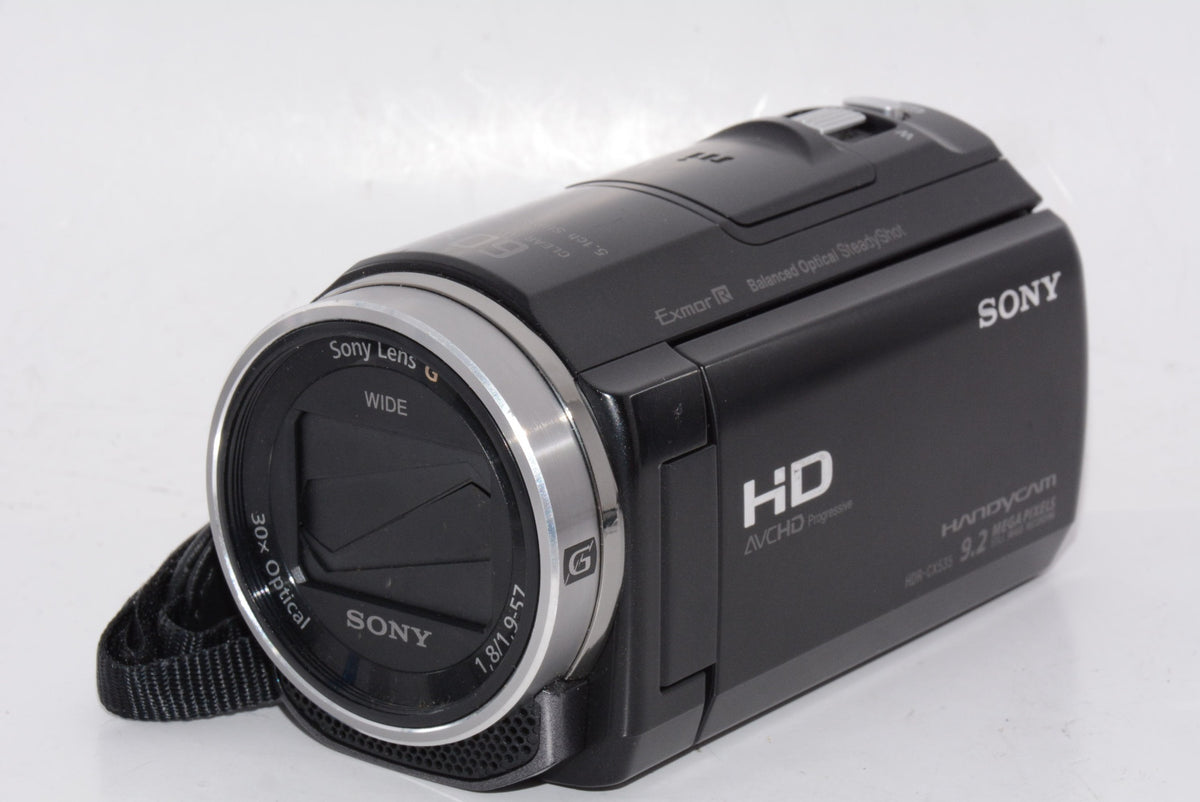 【外観並級】SONY ビデオカメラ Handycam CX535 ブラック HDR-CX535/B