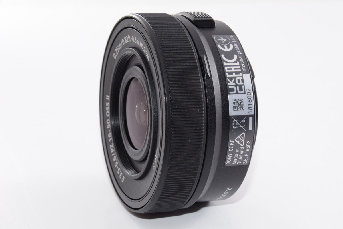 【外観特上級】SONY(ソニー) 標準パワーズームレンズ APS-C E PZ 16-50mm F3.5-5.6 OSS Ⅱ デジタル一眼カメラα[Eマウント]用 純正レンズ SELP16502