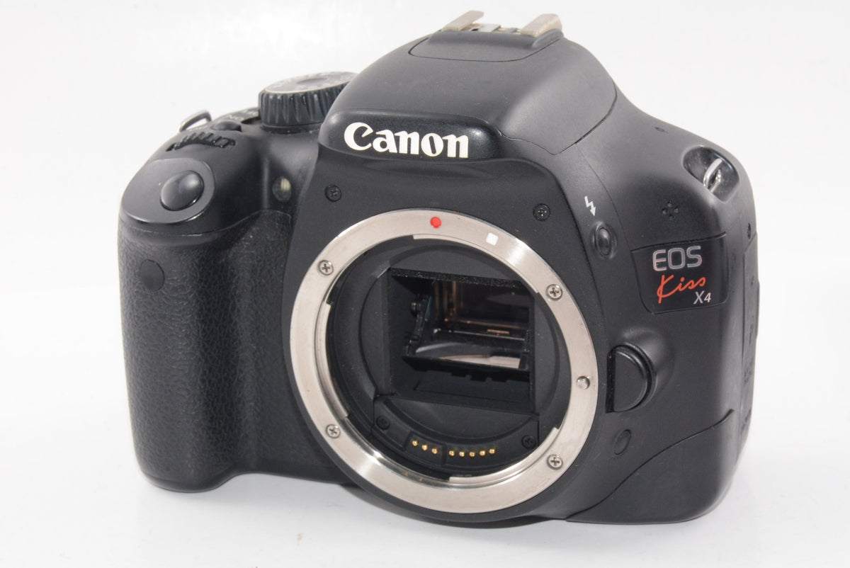 【外観並級】Canon デジタル一眼レフカメラ EOS Kiss X4 EF-S 18-55 IS レンズキット KISSX4-1855ISLK