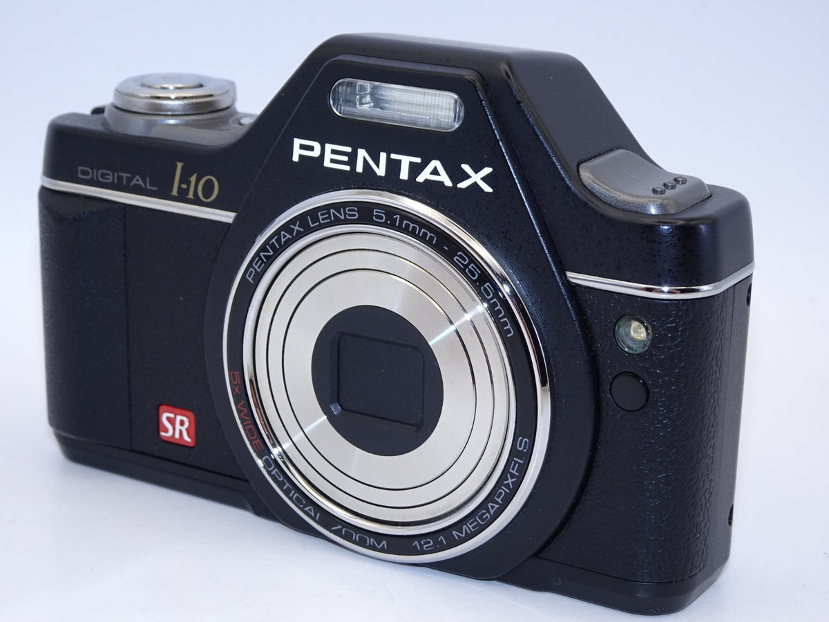 【外観特上級】PENTAX ペンタックス デジタルカメラ Optio I-10 ブラック