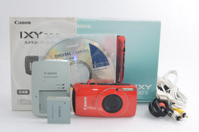 【外観並級】Canon デジタルカメラ IXY30S レッド IXY30S(RE)