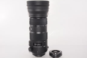 【外観特上級】SIGMA 超望遠ズームレンズ Sports 150-600mm F5-6.3 DG OS HSM テレコンバーターキット ニコン用 フルサイズ対応