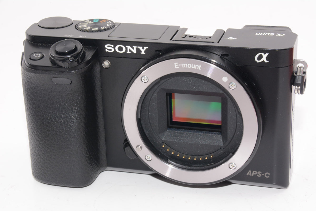 【外観並級】SONY ミラーレス一眼 α6000 ボディ ブラック ILCE-6000 B