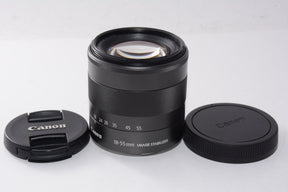 【外観特上級】Canon 標準ズームレンズ EF-M18-55mm F3.5-5.6IS STM