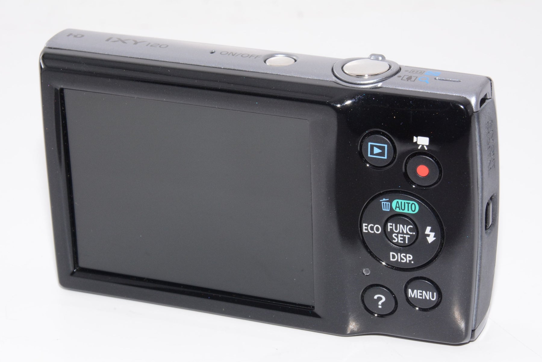 【外観特上級】Canon デジタルカメラ IXY 120 ブラック IXY120(BK)