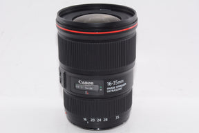 【外観特上級】Canon 広角ズームレンズ EF16-35mm F4L IS USM フルサイズ対応