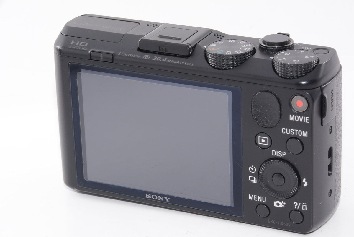 【外観並級】SONY デジタルカメラ Cyber-shot HX50V 2040万画素 光学30倍 ブラック DSC-HX50V-B