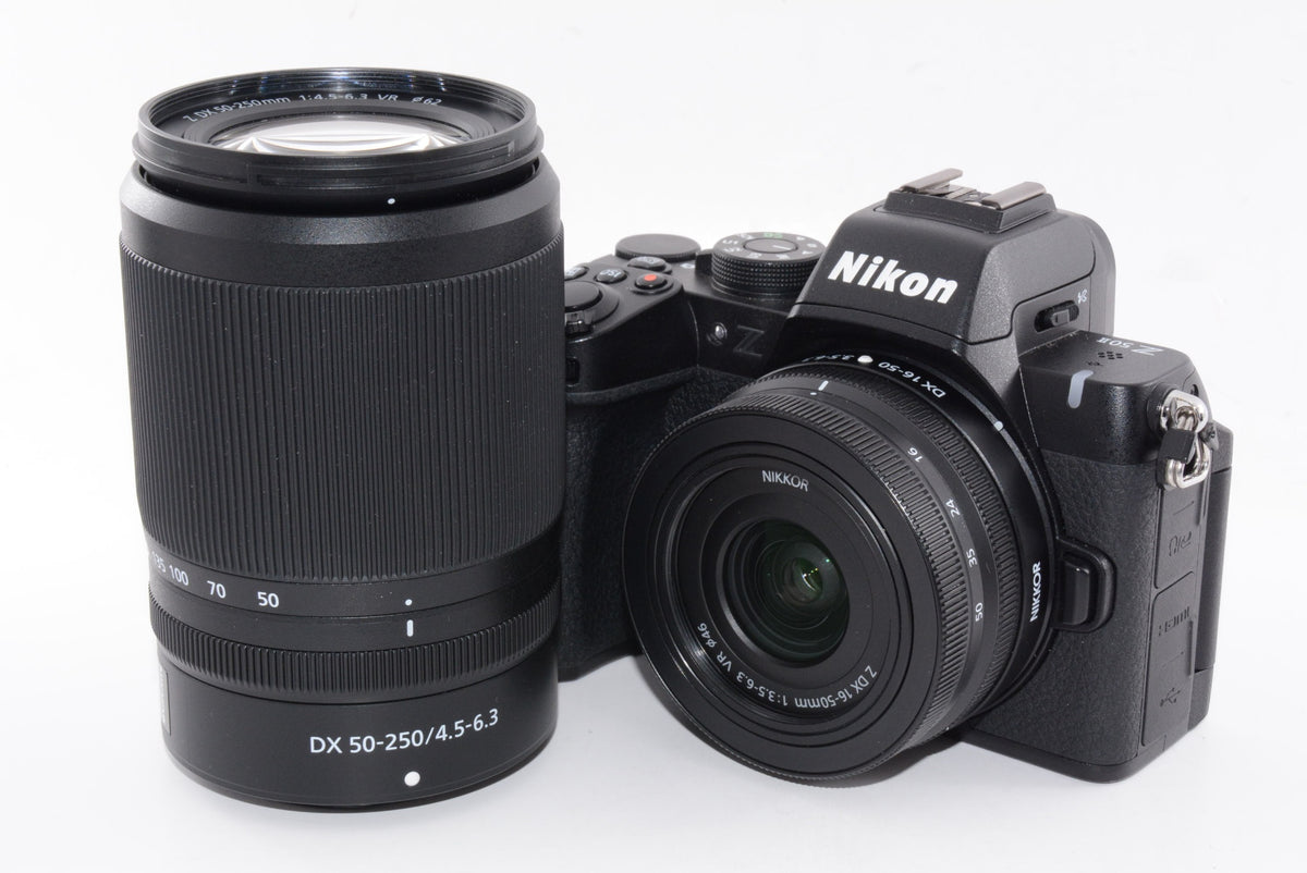 【外観特上級】Nikon ミラーレス一眼 Z50II ダブルズームキット 16-50VR+50-250VR付 APS-C Zマウント