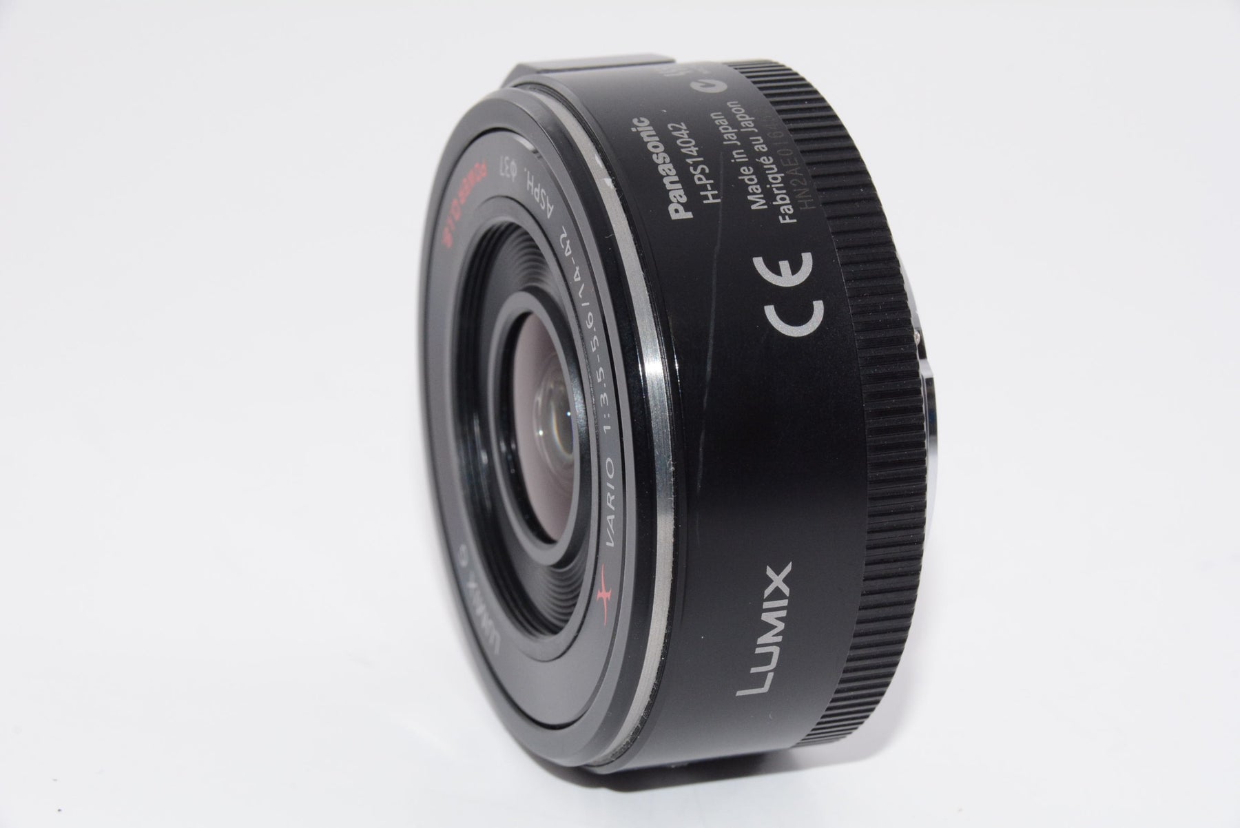 【外観並級】パナソニック ルミックス G X VARIO PZ 14-42mm/F3.5-5.6 ASPH./POWER  ブラック H-PS14042-K