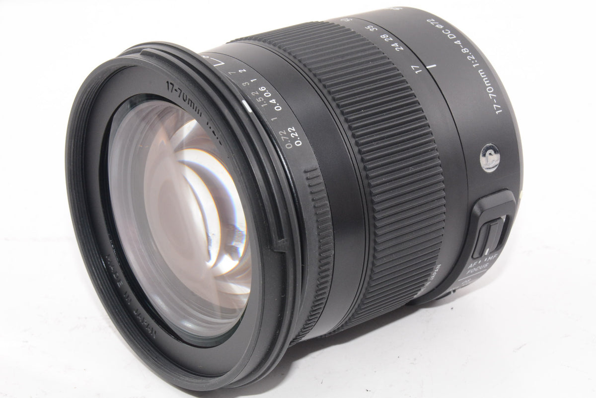 【外観特上級】SIGMA ズームレンズ Contemporary 17-70mm F2.8-4 DC MACRO OS HSM キヤノン用 APS-C専用 884543