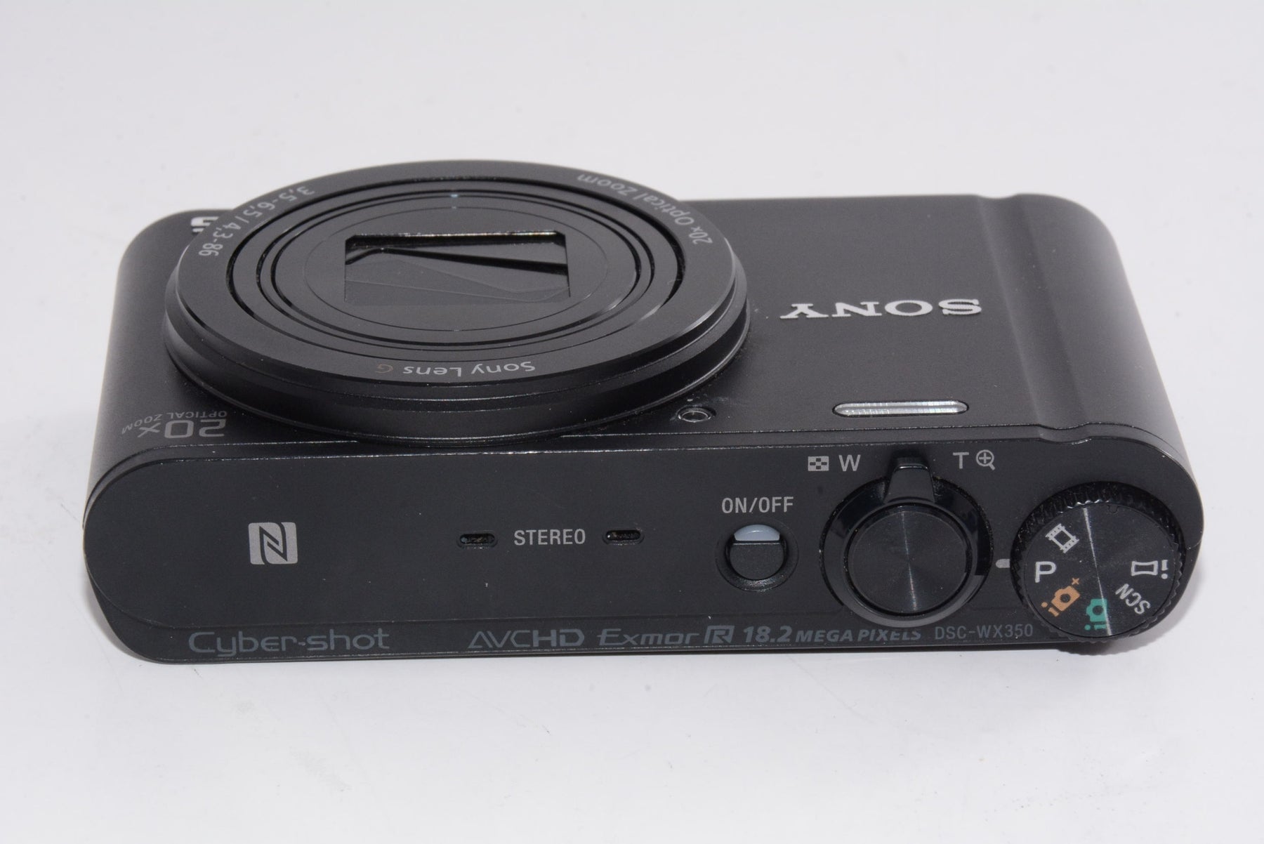 【外観並級】ソニー デジタルカメラ Cyber-shot WX350 ブラック DSC-WX350-B