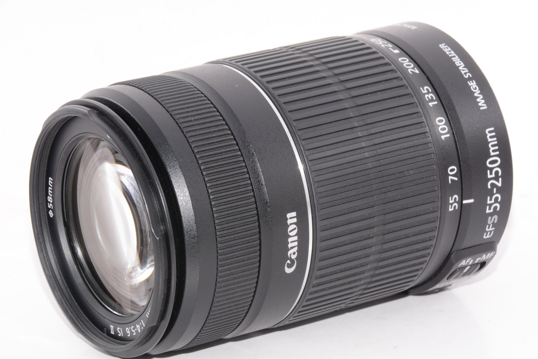 【外観特上級】Canon 望遠ズームレンズ EF-S55-250mm F4-5.6 IS II