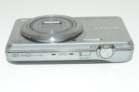 【外観特上級】SONY デジタルカメラ Cyber-shot WX200 1890万画素 光学10倍 シルバー DSC-WX200-S