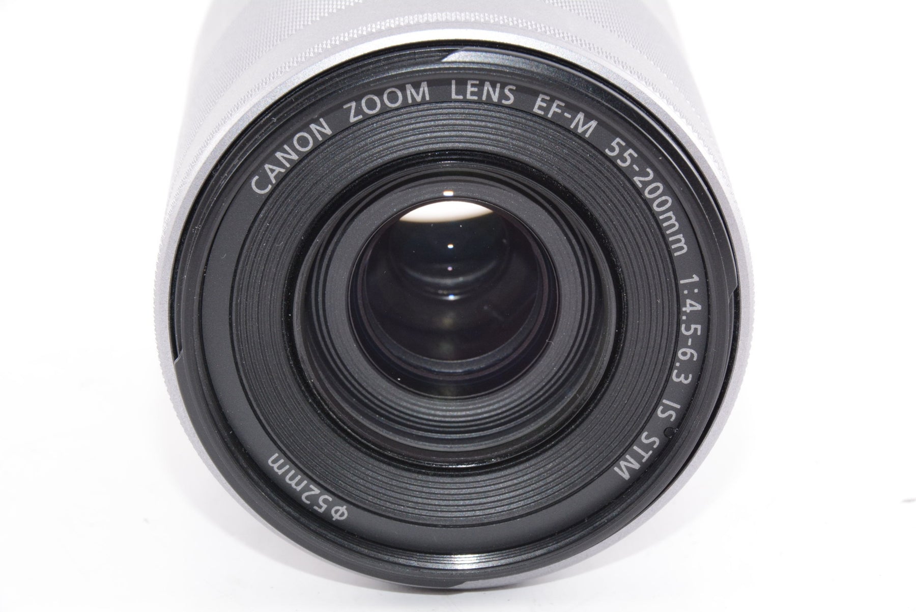 【外観特上級】Canon EF-M55-200mm F4.5-6.3 IS STM シルバー
