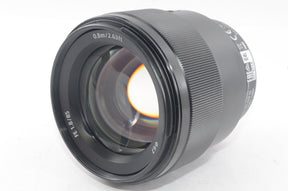 【外観特上級】ソニー デジタル一眼カメラα[Eマウント]用レンズ SEL85F18(FE 85mm F1.8)