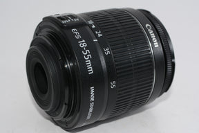 【外観並級】Canon 標準ズームレンズ EF-S18-55mm F3.5-.5.6 IS II