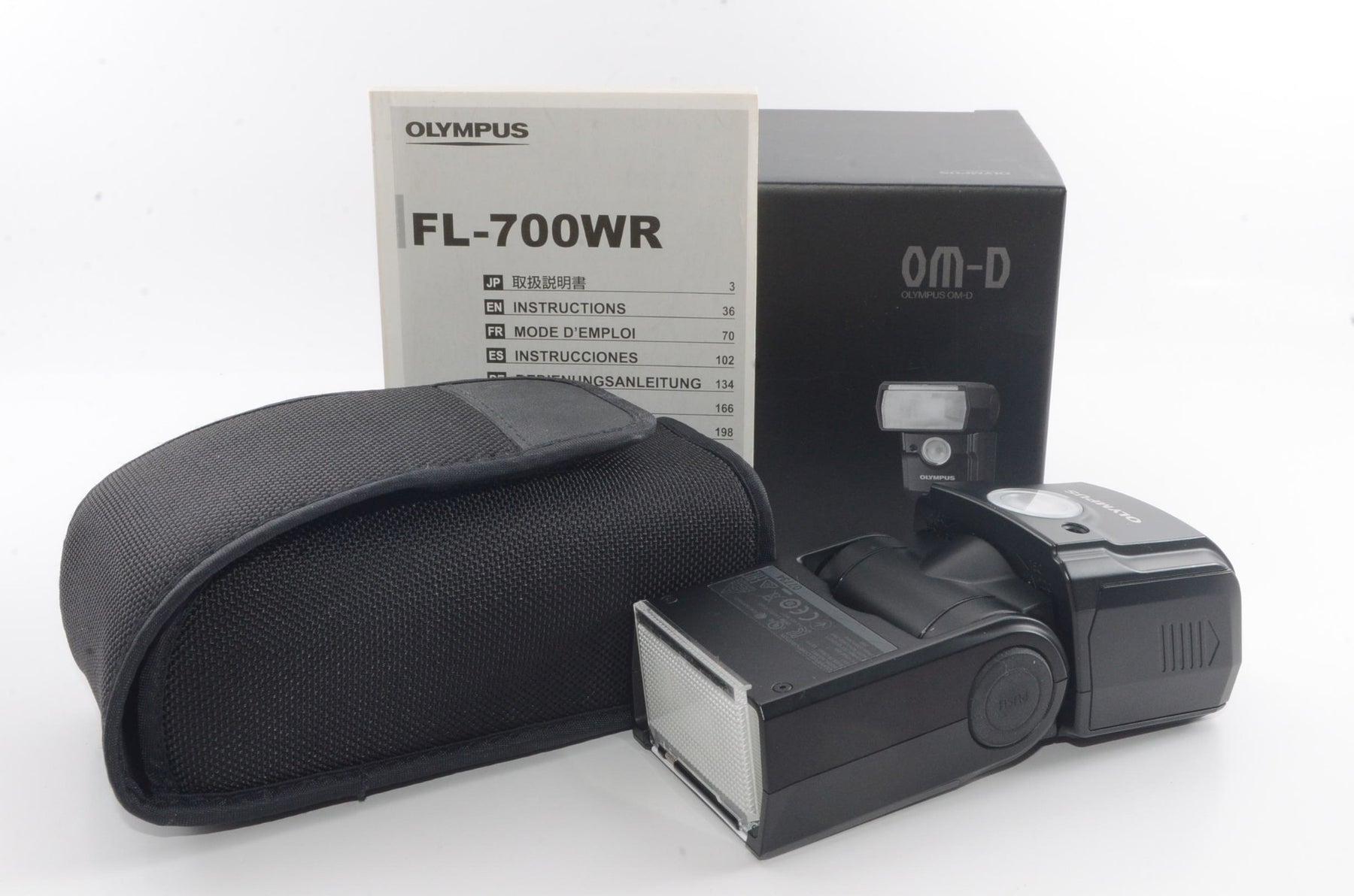 【外観特上級】OLYMPUS フラッシュ エレクトロニックフラッシュ ミラーレス一眼用 FL-700WR