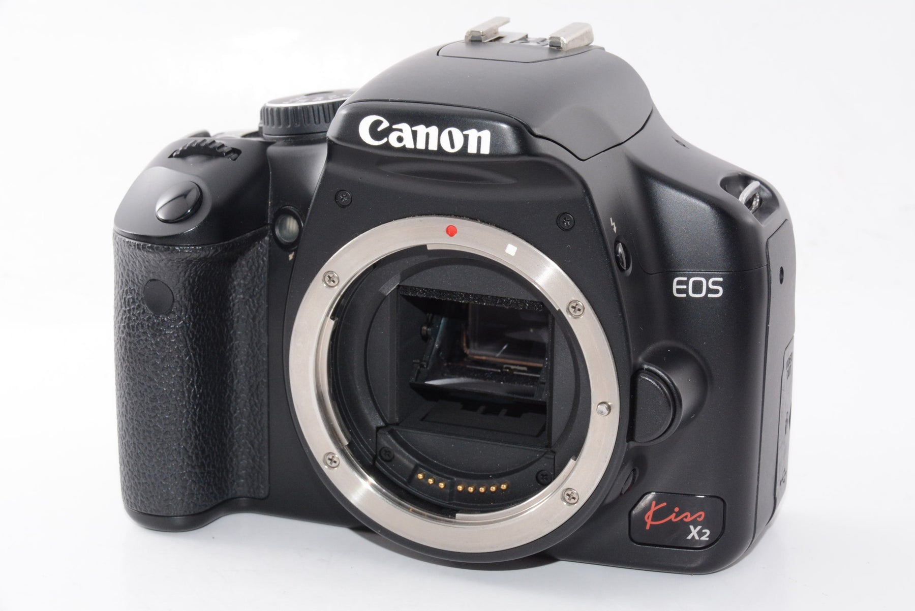 【外観並級】Canon デジタル一眼レフカメラ EOS Kiss X2 ダブルズームキット