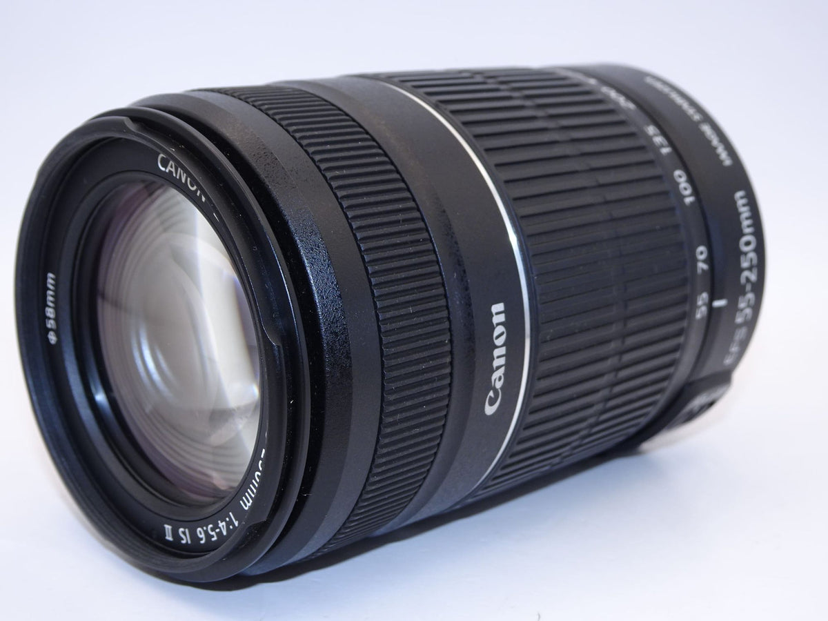 【外観特上級】Canon 望遠ズームレンズ EF-S55-250mm F4-5.6 IS II