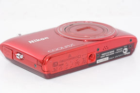 【外観特上級】Nikon デジタルカメラ COOLPIX S3500 光学7倍ズーム 有効画素数 2005万画素 ラズベリーレッド S3500RD