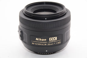 【外観特上級】Nikon 単焦点レンズ AF-S DX NIKKOR 35mm f/1.8G