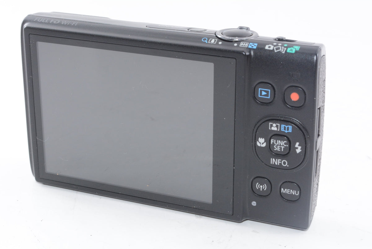 【外観特上級】Canon コンパクトデジタルカメラ IXY 650 ブラック 光学12倍ズーム/Wi-Fi対応 IXY650BK