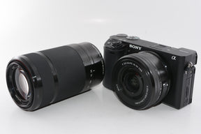 【外観特上級】ソニー ミラーレス一眼 α6400 ダブルズームレンズキット