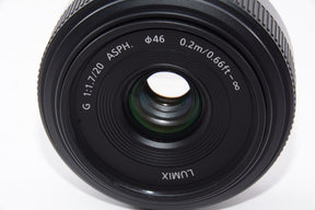 【外観特上級】パナソニック ルミックス G 20mm/F1.7 ASPH. H-H020