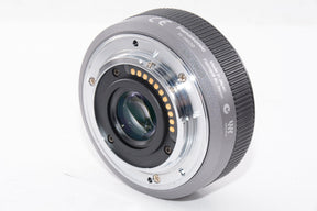 【外観並級】パナソニック ミラーレス一眼カメラ GF1 レンズキット(20mm/F1.7パンケーキレンズ付属) エスプリブラック DMC-GF1C-K