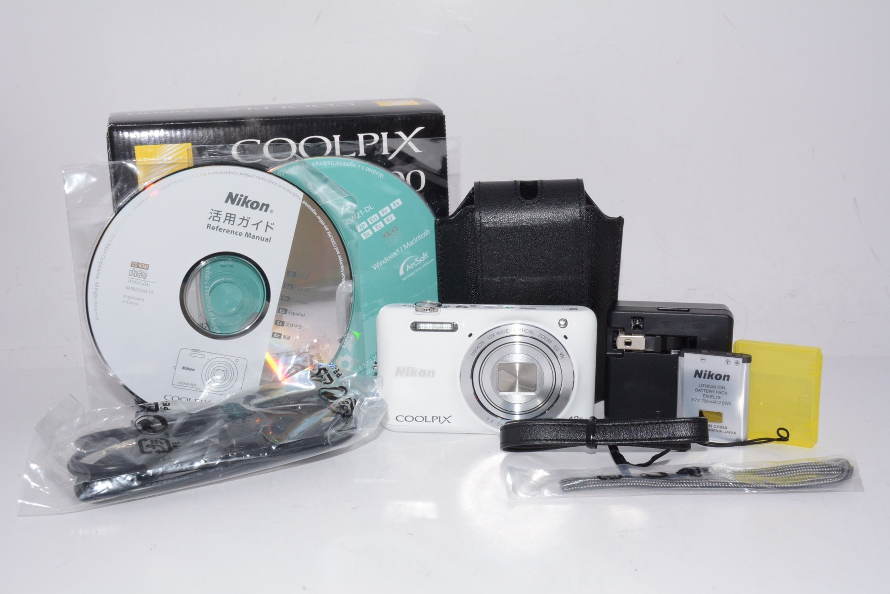 【外観並級】Nikon クールピクス S6600WH ナチュラルホワイト