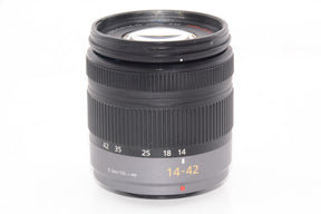 【外観並級】パナソニック LUMIX G VARIO 14-42mm F3.5-5.6 ASPH. MEGA O.I.S H-FS014042