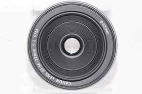 【外観特上級】Canon EF-M22mm F2 STM ミラーレス一眼対応