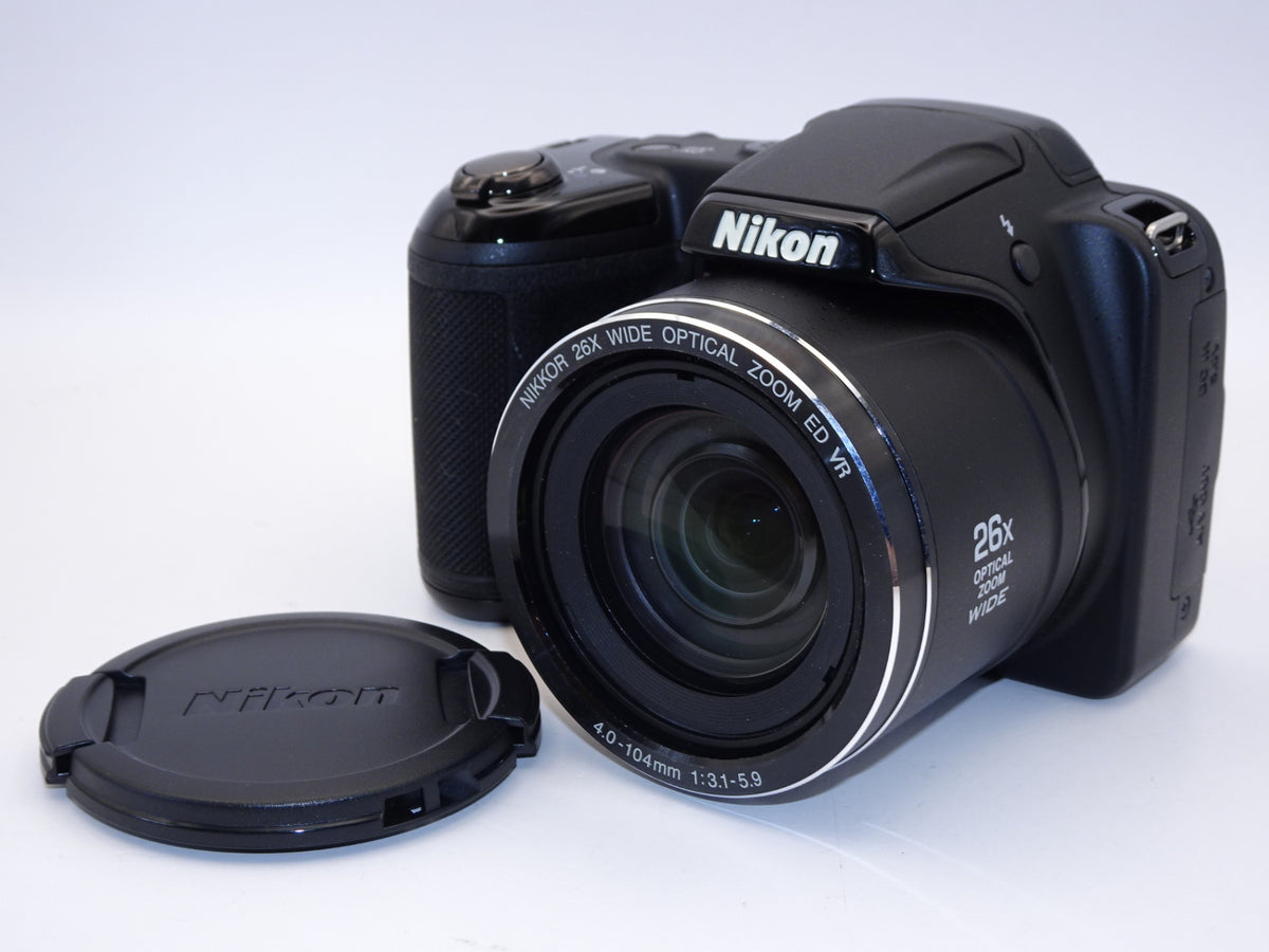 【外観特上級】Nikon COOLPIX L320 コンパクトデジタルカメラ ブラック