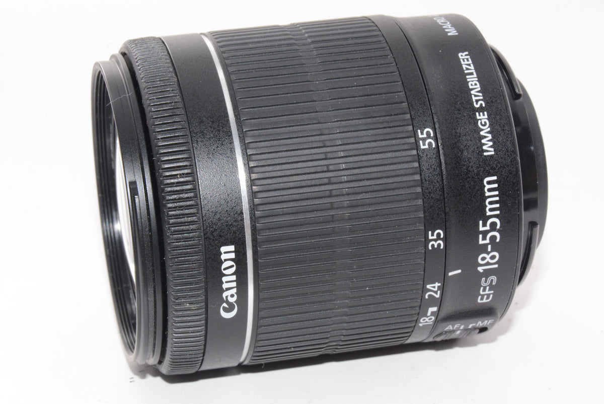 【外観並級】Canon 標準ズームレンズ EF-S18-55mm F3.5-5.6 IS STM