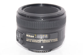 【外観特上級】Nikon 単焦点レンズ AF-S NIKKOR 50mm f/1.8G フルサイズ対応 AF-S 50/1.8G