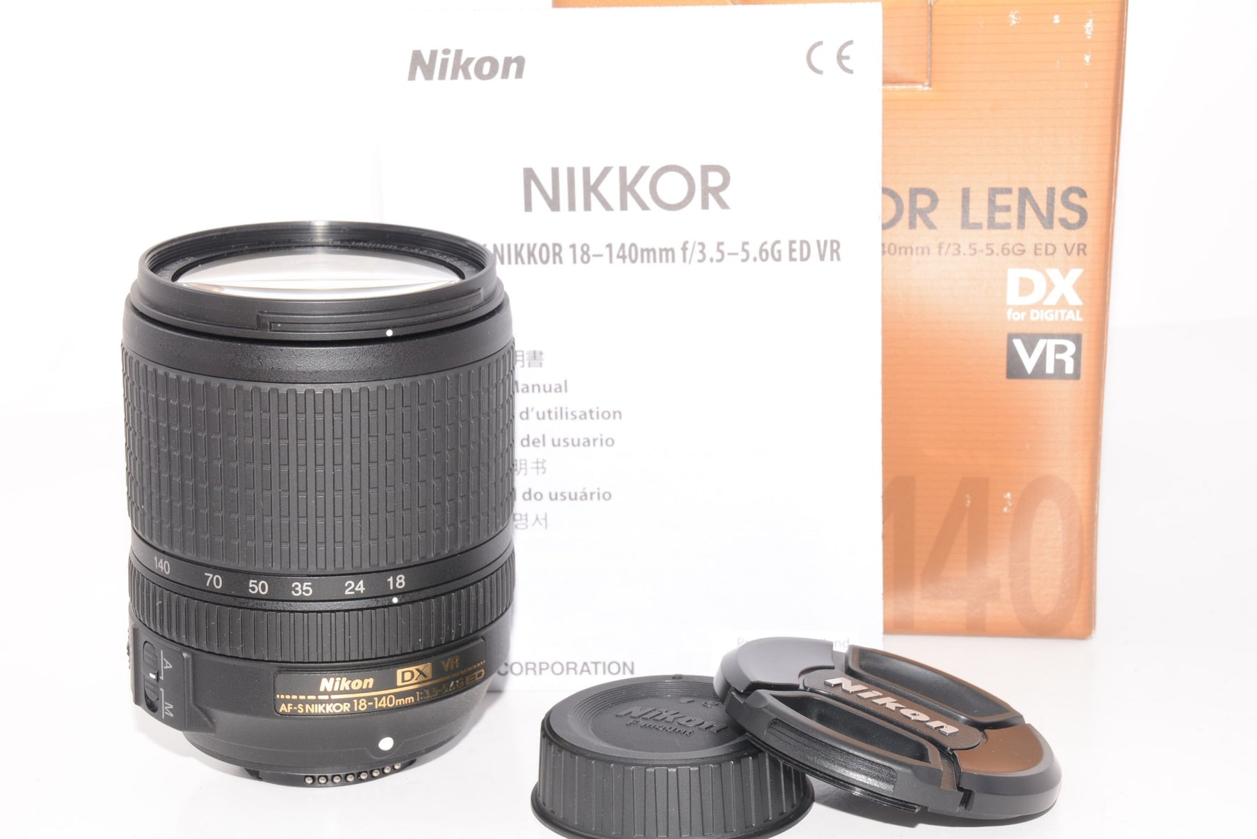 【外観特上級】Nikon 高倍率ズームレンズ AF-S DX NIKKOR 18-140mm f/3.5-5.6G ED VR ニコンDXフォーマット専用