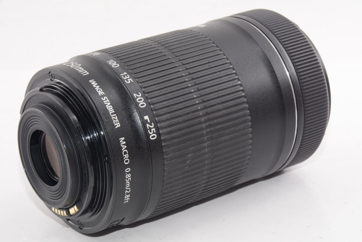【外観並級】Canon 望遠ズームレンズ EF-S55-250mm F4-5.6 IS STM