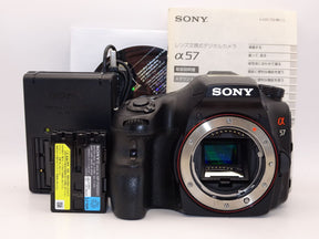 【外観並級】SONY ソニー デジタル一眼カメラ α57 ボディ SLT-A57