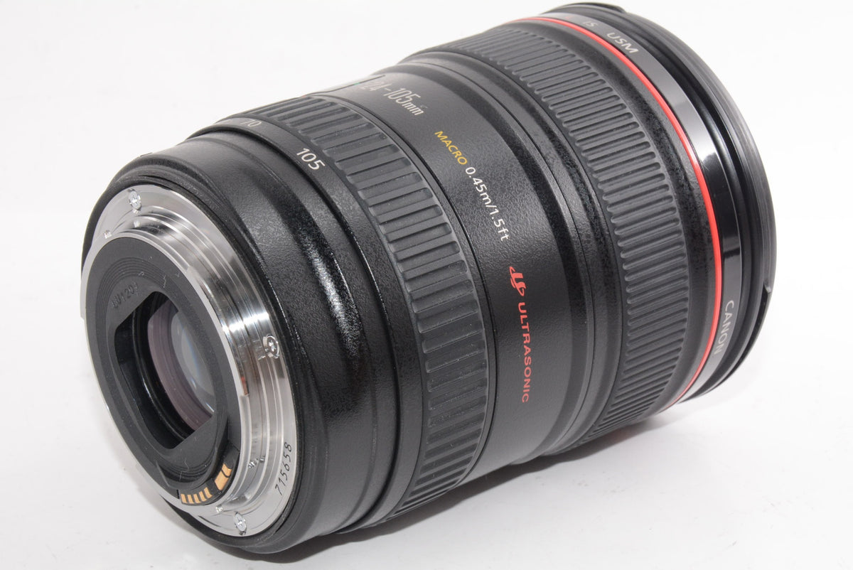 【外観特上級】Canon 標準ズームレンズ EF24-105mm F4L IS USM