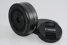 【外観特上級】Canon EF-M22mm F2 STM ミラーレス一眼対応