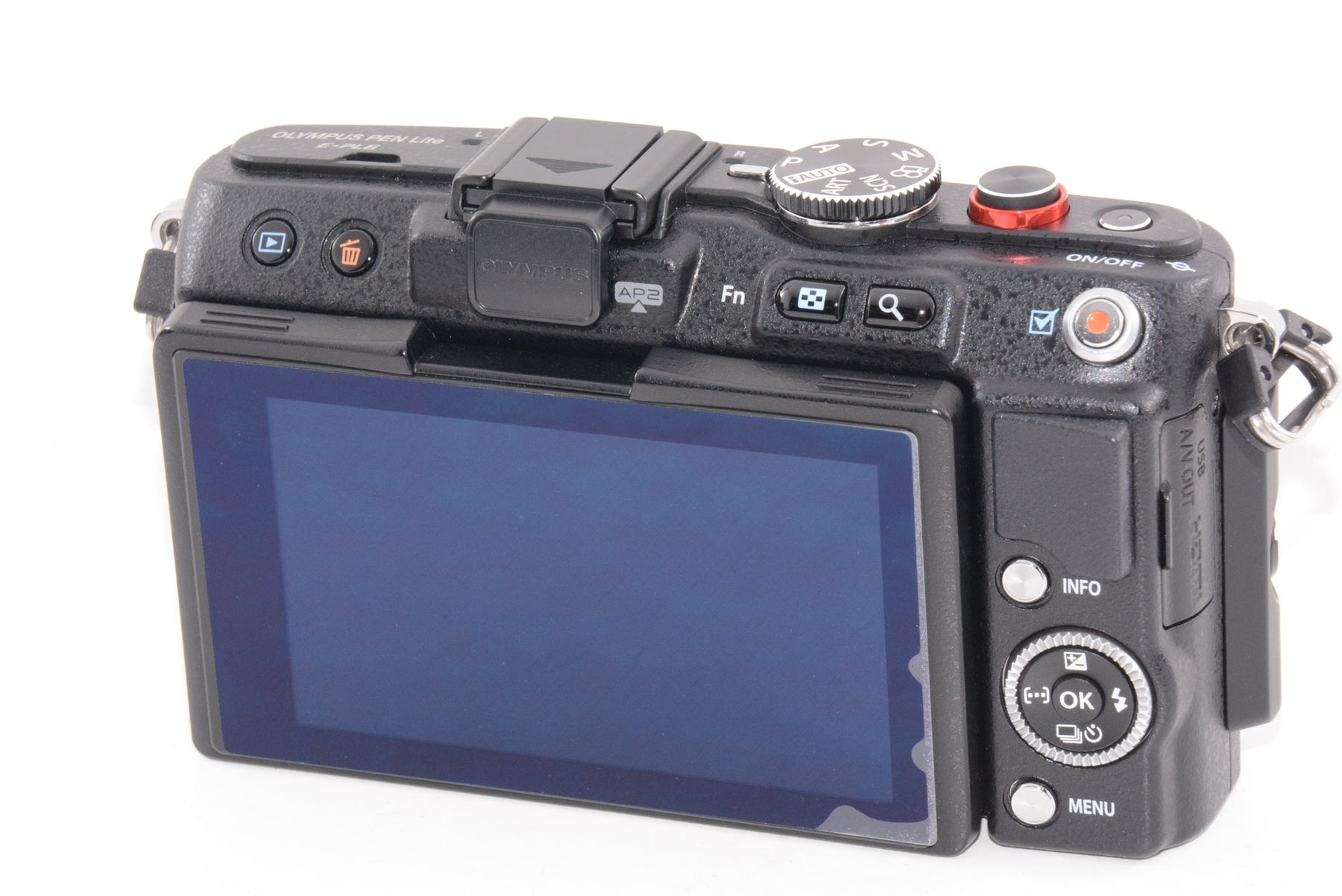 【外観並級】OLYMPUS ミラーレス一眼 PEN Lite E-PL6 EZダブルズームキット