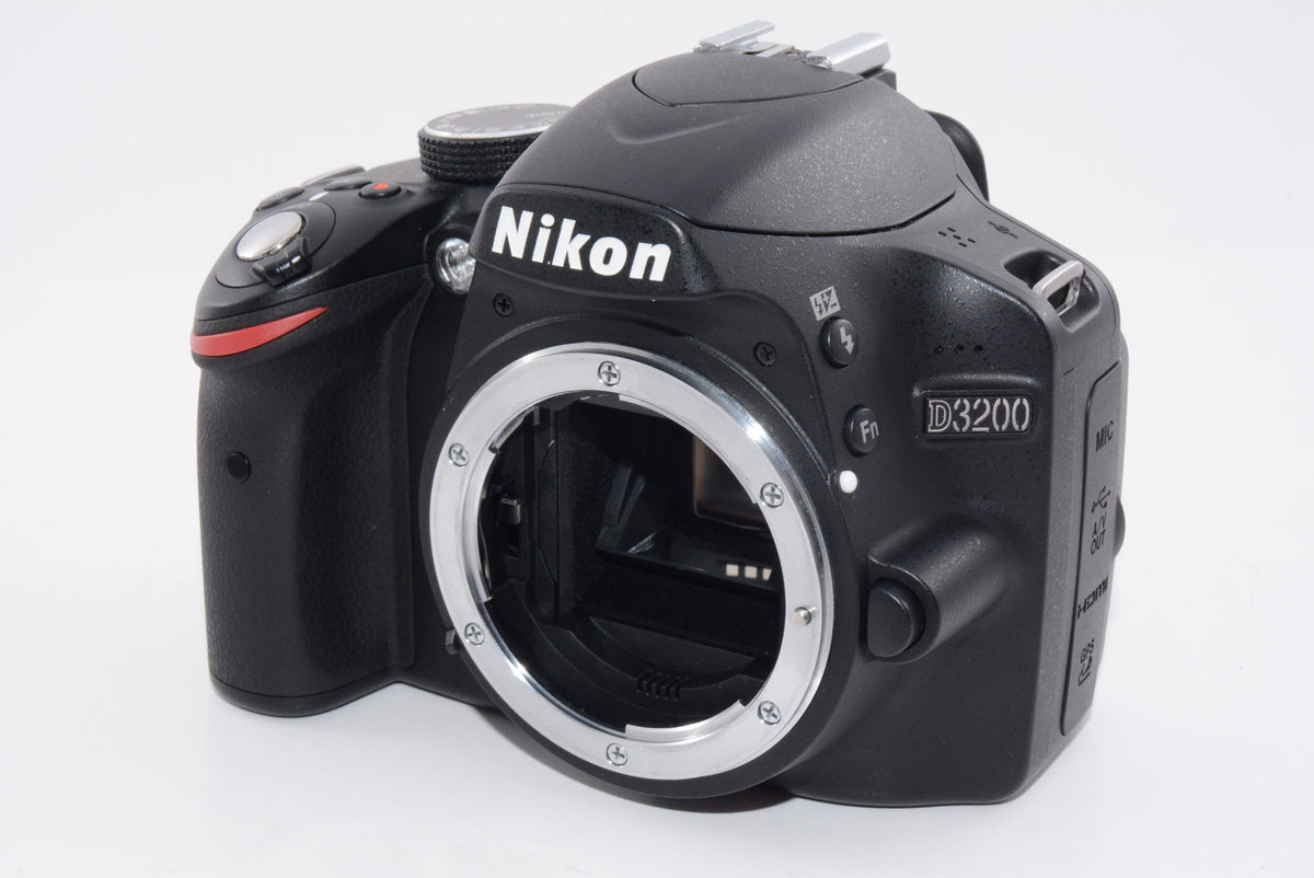 【外観特上級】Nikon デジタル一眼レフカメラ D3200 ボディー ブラック D3200BK