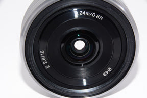 【外観特上級】ソニー SONY 単焦点レンズ E 16mm F2.8 ソニー Eマウント用 SEL16F28
