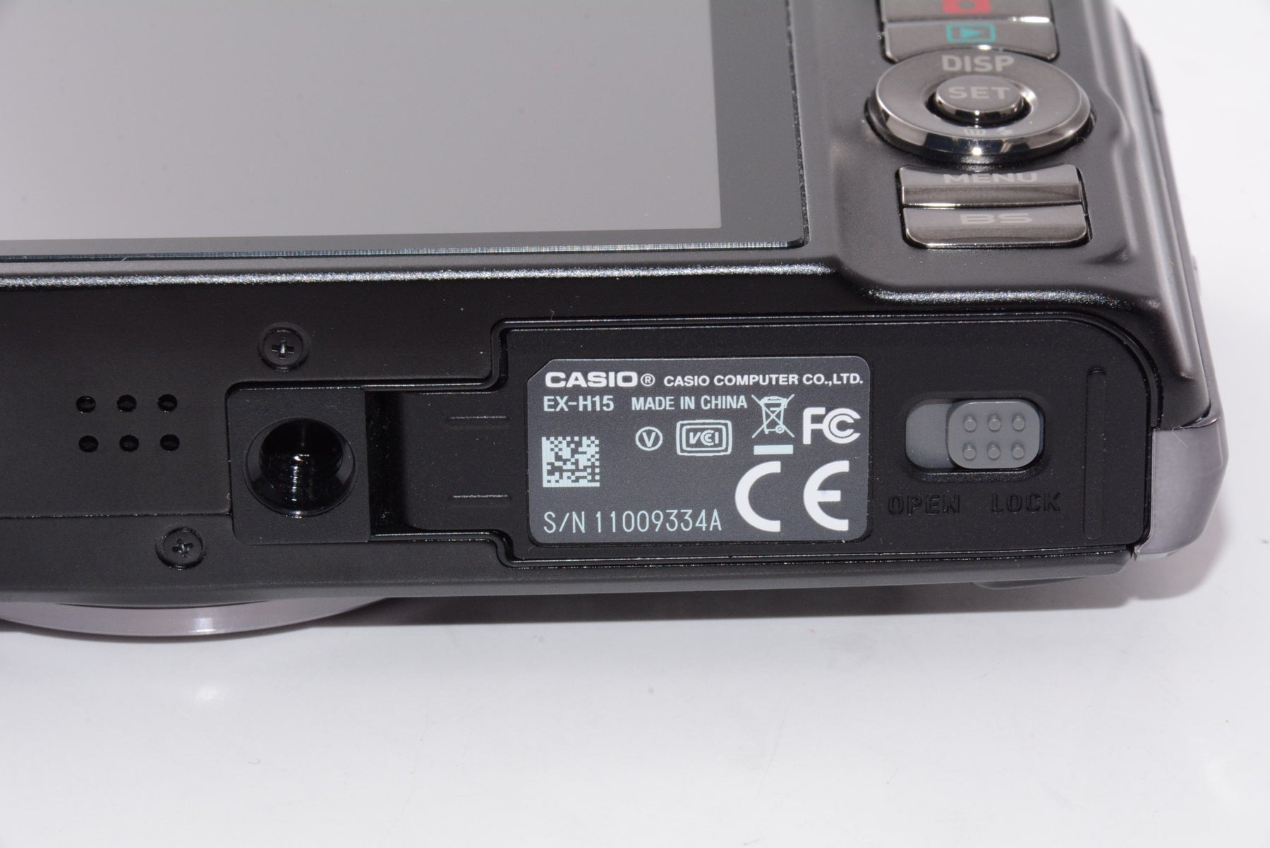 【外観特上級】CASIO カシオ EXILIM EX-H15 ブラック