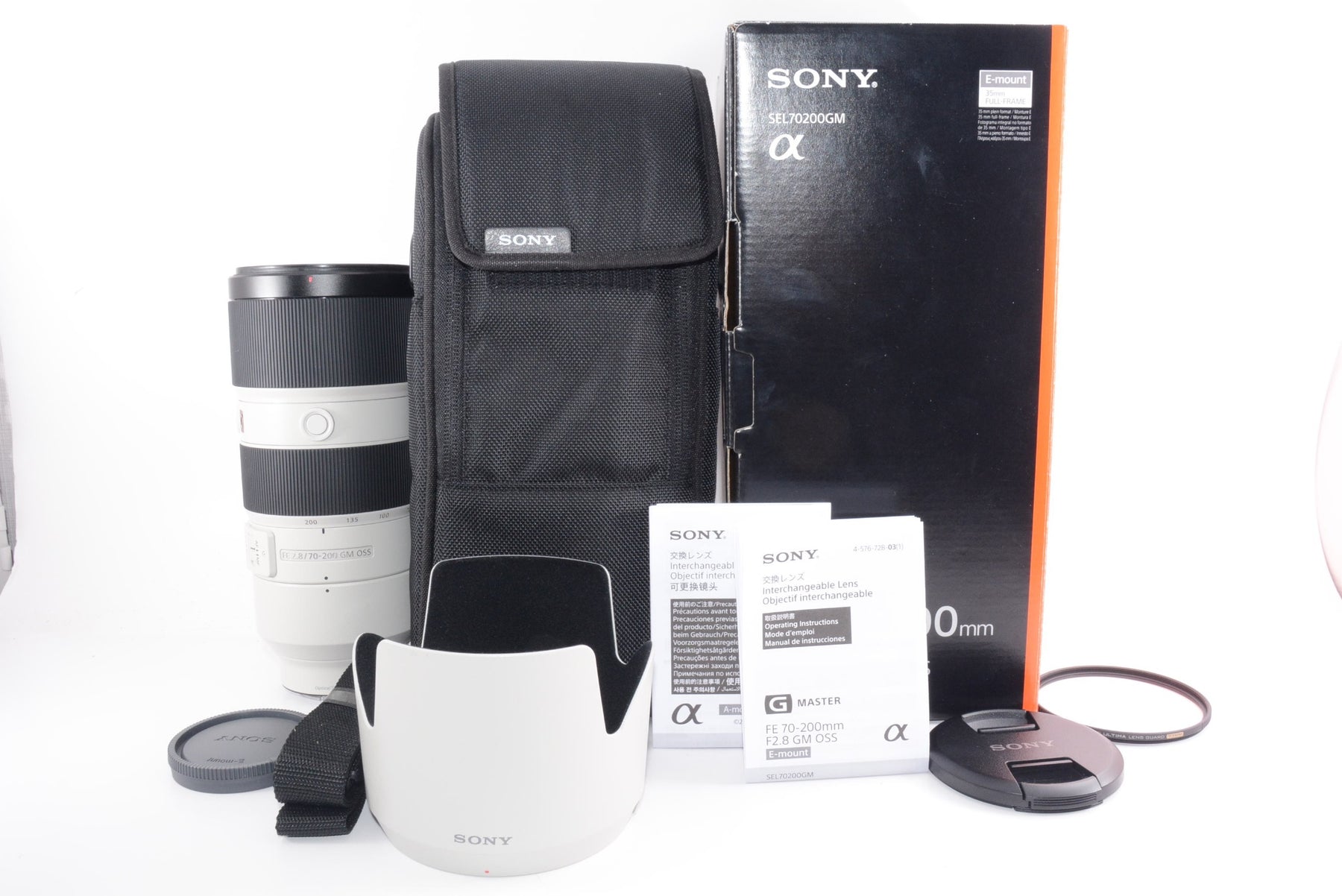 【外観特上級】ソニー SONY ズームレンズ FE 70-200mm F2.8 GM OSS Eマウント35mmフルサイズ対応 SEL70200GM