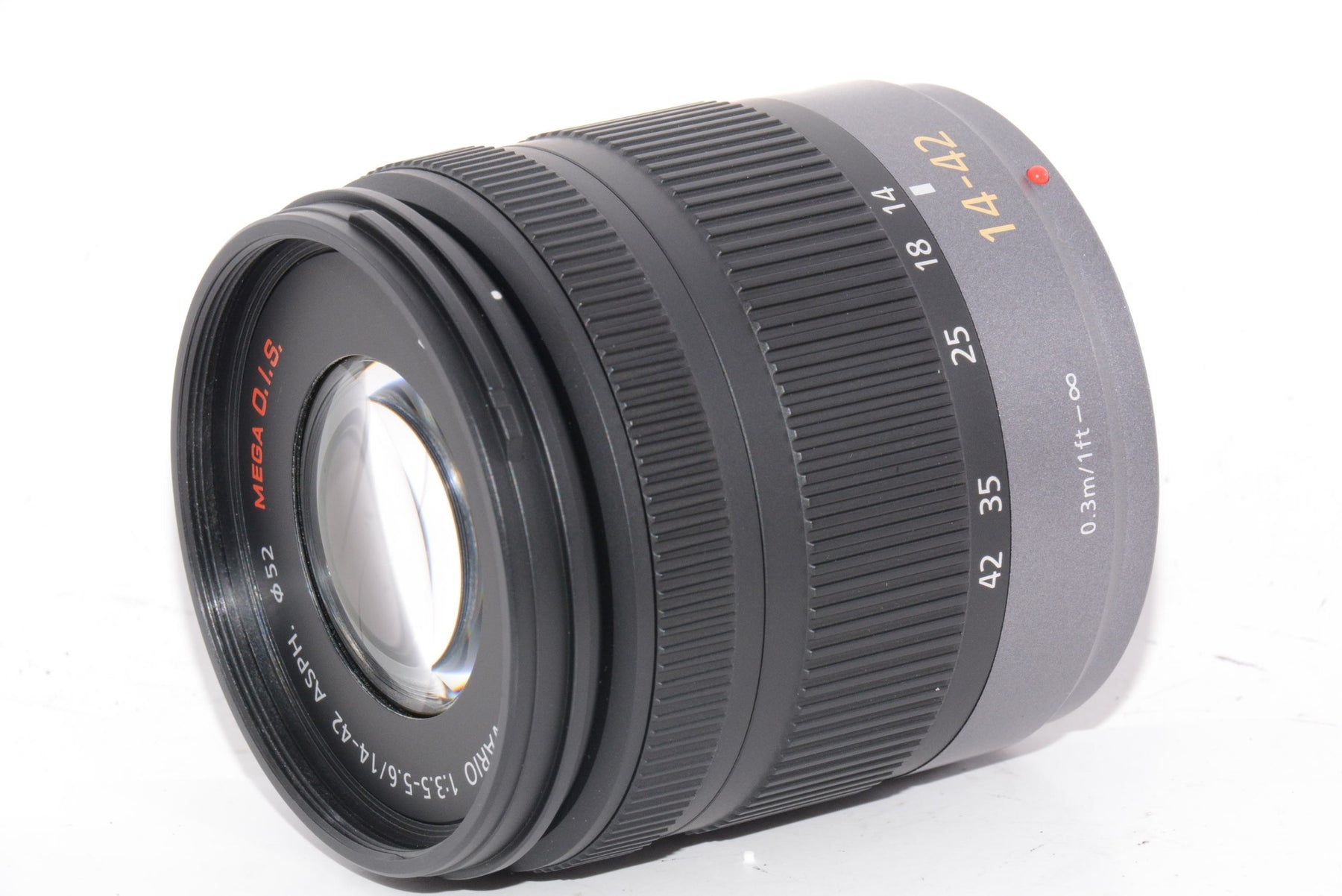 【外観特上級】パナソニック LUMIX G VARIO 14-42mm F3.5-5.6 ASPH. MEGA O.I.S H-FS014042