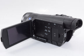 【外観特上級】ソニー SONY ビデオカメラ FDR-AX100 4K 光学12倍 ブラック Handycam FDR-AX100 BC